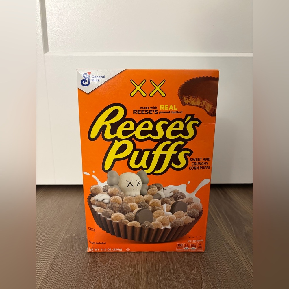 Kaws Cereal Box